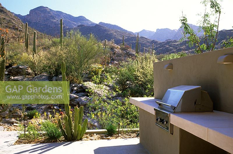 Outside cooking area - Tucson, Arizona