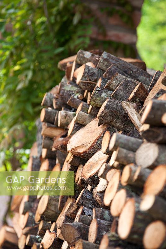 Pile of sawn wood