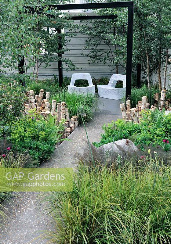 The Naturally Fashionable Garden, Silver Gilt medal winner, RHS Chelsea Flower Show 2010