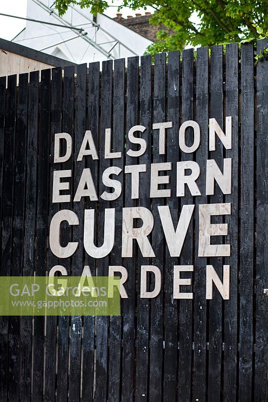 Dalston Eastern Curve Garden - First Chelsea Fringe Festival, London 2012