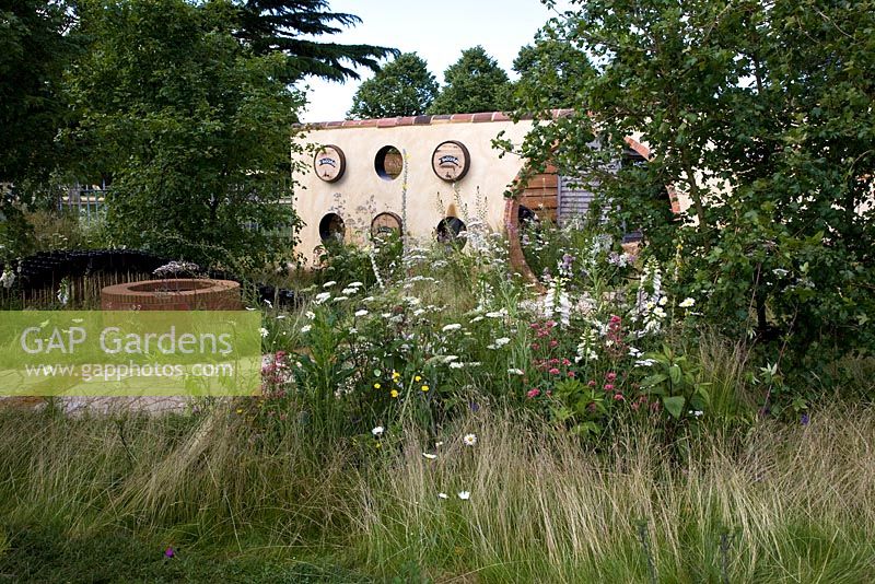 'The Badger Beer Garden' - Silver Gilt medal winner - RHS Hampton Court Flower Show 2012 

