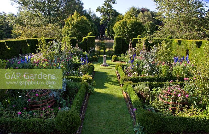 The Sundial Garden, Highgrove Garden, June 2011.