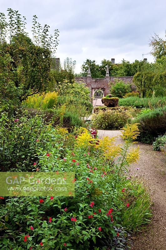 The Walled Garden, Highgrove Garden, September 2009.