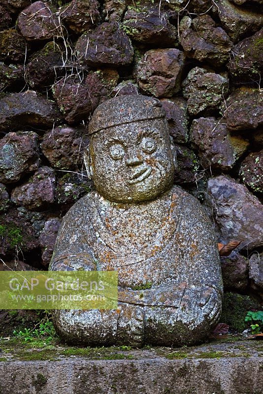 Oriental stone sculpture - Monte Palace Tropical Gardens - Madeira, Portugal, Europe