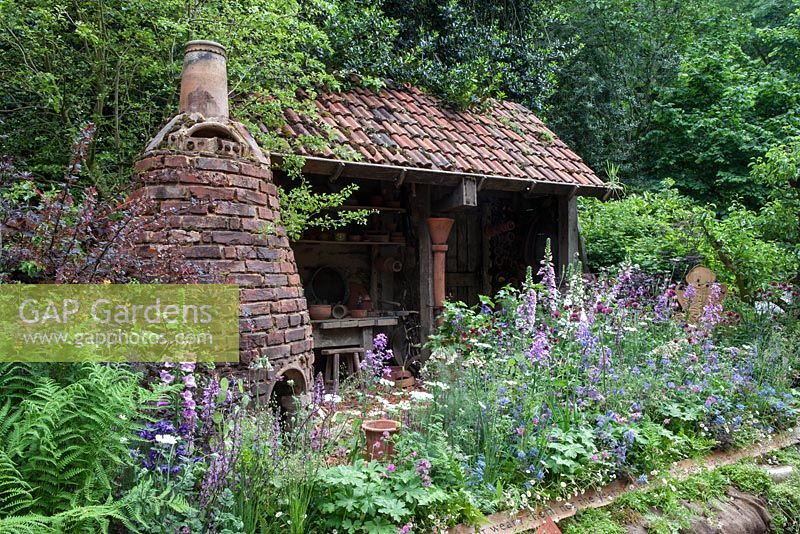 The Dial A Flight - Potter's Garden -  awarded gold medal - artisan gardens 
