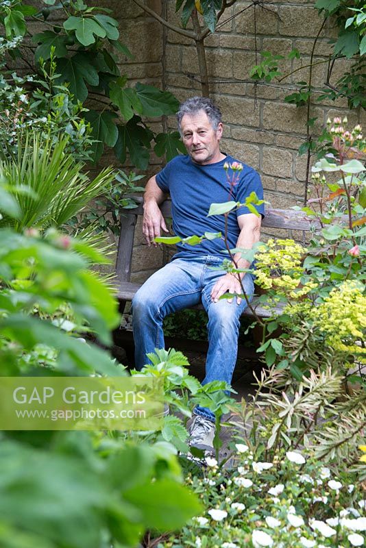 Garden owner Giles