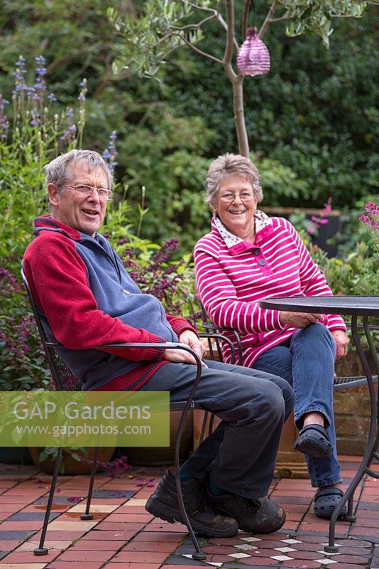 Garden owners Roger and Avril Cole-Jones