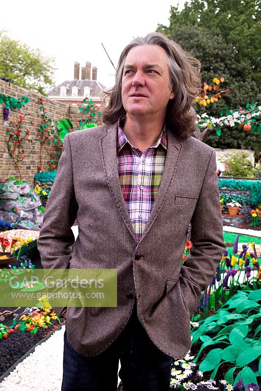 Paradise in Plasticine creator James May at RHS Chelsea Flower Show 2009