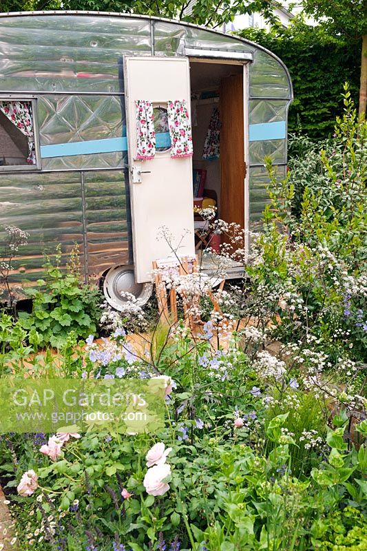 A Celebration of Caravanning by Jo Thompson at RHS Chelsea Flower Show 2012