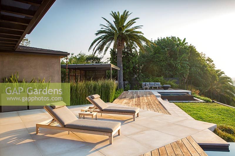Modern garden, San Diego, USA
