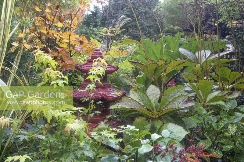 Japanese inspired Four Seasons Garden, Walsall - October