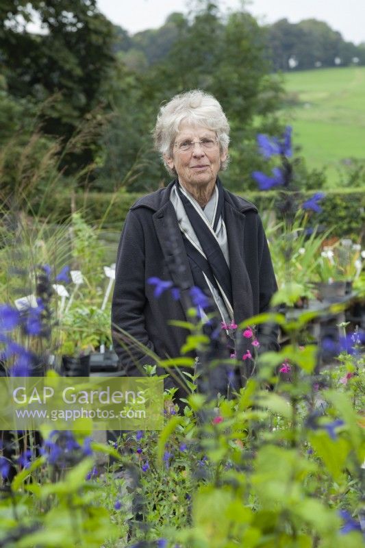 Derry Watkins at her Special Plants Nursery and Garden