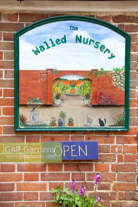 Entrance to The Walled Nursery 