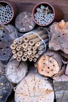 Bee houses for solitary bees
