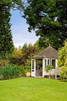 Summer house at RHS Harlow Carr