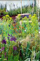 The Future Nature Garden, Sponsored by Yorkshire Water, University of Sheffield Alumni Fund, Green City Initiative, Buro Happold - - RHS Chelsea Flower Show 2009 