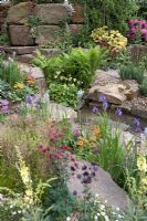 The Hesco Garden, sponsored by HESCO Bastion and Leeds City Council - Silver-Gilt medal winner at RHS Chelsea Flower Show 2009 