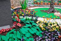 The Paradise in Plasticine Garden - Special letter winner for Urban Garden at RHS Chelsea Flower Show 2009 