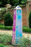 Obelisk in the Winter Garden Terrace,Highnam Court, Highnam, Gloucestershire