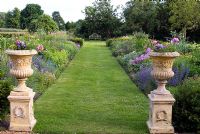 Formal borders - Narborough Hall
