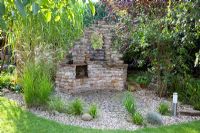 Brick barbeque - Marx garden