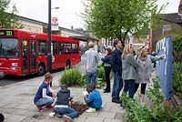 The Edible Bus Stop - First Chelsea Fringe Festival, London 2012