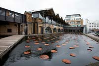 Floating Forest at Grand Union Canal - First Chelsea Fringe Festival, London 2012