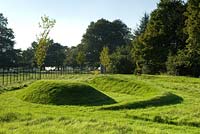 Grassy mound 