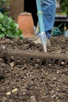 Step by Step - Planting Crimson clover, removing perennial weeds and preparing the vegetable patch for planting