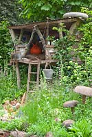 The NSPCC Garden of Magical Childhood - tree house for children