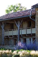Converted farm building providing holiday accommodation at Domaine de Cambou, Verfeil, Haute-Garonne, Midi Pyranees, France.