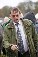 Man at mistletoe auction