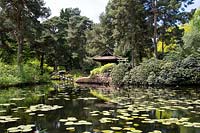 The Japanese garden, Tatton Park, Cheshire. 