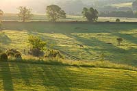 View across countryside, Brockhampton, Herefordshire.