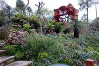 Trailfinders Australian Garden presented by Flemings, Exhibitor: Fleming's Nurseries, Designer: Phillip Johnson Gold Medal Winner Best in Show