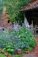 RHS Chelsea Flower Show 2014 - The DialAFlight Potter's Garden - Nature Redesigned. Designers Francesca Murrell & Emma Page. Artisan Garden
