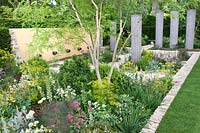 The 'Best in Show' Daily Telegraph Garden by Cleve West at the RHS Chelsea Flower Show 2011