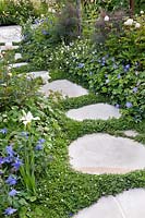 The Trailfinders Australian Garden at RHS Chelsea Flower Show 2011 with Fleming's Nurseries and design by  Ian Barker