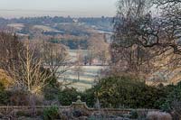 View of North Park at Borde Hill in winter