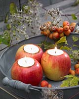 Apple candles