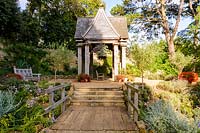 The Pavilion at Abbotsbury Subtropical Gardens, Abbotsbury, Dorset, UK