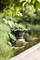 Pool in La Mortola: Hanbury Botanic Garden, Ventimiglia, Italy. 