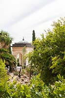 Pavillion in La Mortola: Hanbury Botanic Garden, Ventimiglia, Italy. 