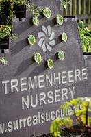 Surreal Succulents, Tremenheere Nursery, Cornwall, UK.