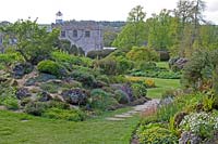 The Rock Garden at Fordde Abbey, Dorset, UK