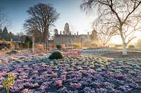 The Winter Garden at Wakehurst, West Sussex, UK. 