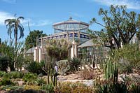 Botanical gardens Palm House, a restored Victorian glasshouse imported from Bremen, Germany in 1875