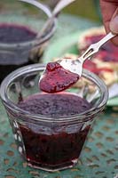Homemade fruit jam