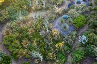 Pan Global Plants, Frampton on Severn, Gloucestershire, UK - Image taken from drone.