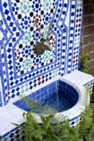 Moroccan style water fountain